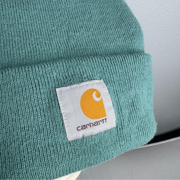Carhartt A18-GE0 Sea Pine Knit Cuffed Beanie - Picture 3 of 5